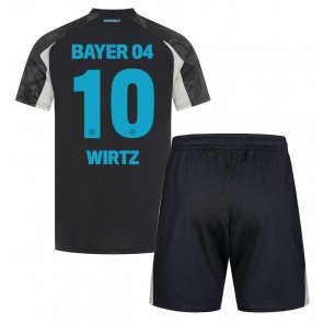 Bayer Leverkusen Florian Wirtz #10 Rezervni Dres za Dječji 2024-25 Kratak Rukavima (+ kratke hlače)